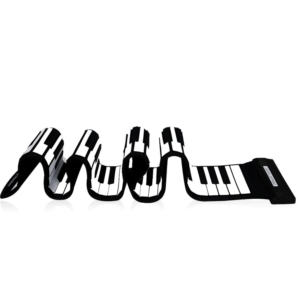 USB 88 Tasti Midi Tastiera Elettronica Pianoforte Silicone Flessibile Strumenti Musicali Professionali
