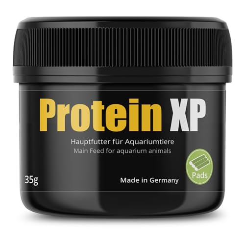 GlasGarten Protein XP | 35g – Proteinfutter für Ziergarnelen, Schnecken & Krebse, optimal für die Nachzucht & als Aufzuchtfutter, aus 100% natürlichen Zutaten