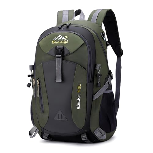 Mochila Senderismo 40L Verde