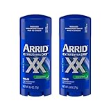 ARRID XX Anti-Perspirant Deodorant Solid Unscented 2.6 oz ( Pack of 2)