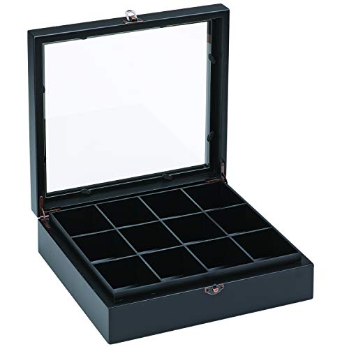 Service Ideas TB012 Comp Teabox, Beechwood