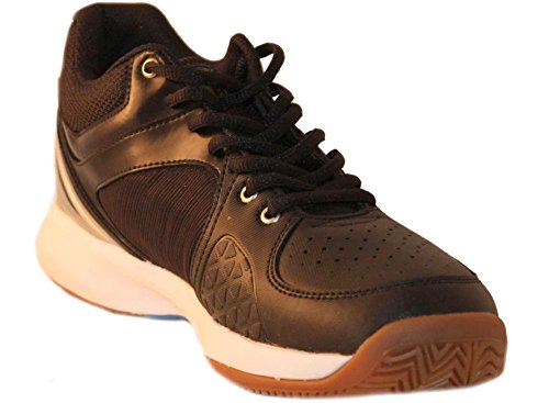 Head Men's Sonic 2000 Mid Racquetball/Squash Indoor Court Shoes (Non-Marking) (Black/Blue) 10.0 (D) Us #TOP3