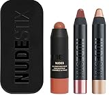 Nudestix Sunkissed Nudes Mini Kit Set with All Over Face Bronze Color in Sunkissed, Magnetic Luminou