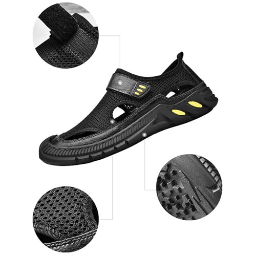 Zapatos de verano tipo sandalias de malla hombre cómodos y transpirables 5