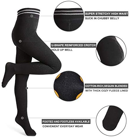 Girls Winter Fleece Lined Leggings 