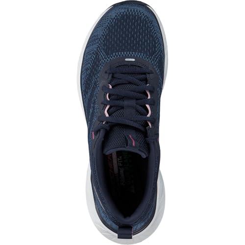 Skechers Baskets Edgeride pour Femme, Bleu Marine, 41 EU