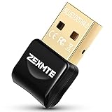 USB 4.0 Bluetooth Adapter for PC Bluetooth Dongle Receiver Wireless Transfer Compatible with Stereo Headphones Desktop Windows 10,8,7,Vista,XP