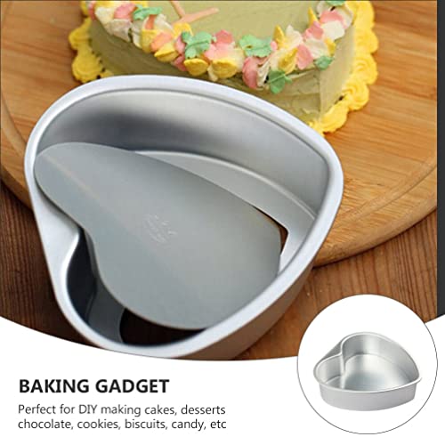 Kichvoe Heart Shaped Cake Pan Cake Mold 9Inch Aluminium Muffin Cheesecake Pan Bakeware Baking Molds For Wedding Birthday #TOP7