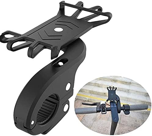 Tmom Phone Holder for Xiaomi Mijia M365 Electric Scooter Phone Mount 360 Rotation Anti-Slip Universal Phone Bracket