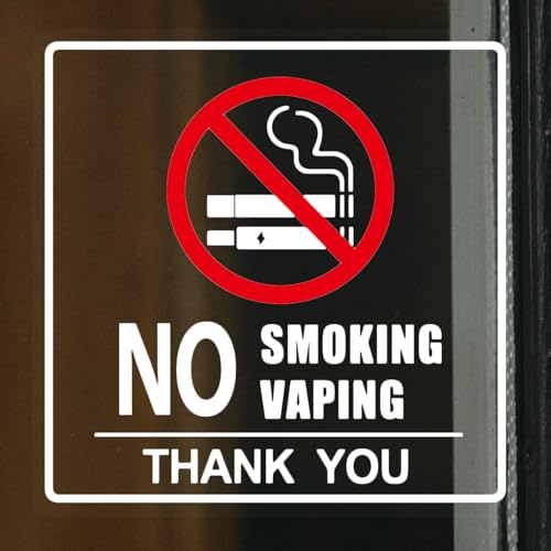 No Smoking Sign 2 Pack