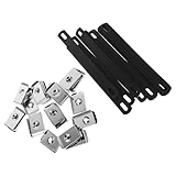 Compatibilité universelle : les poignées d’ampli guitare s’adaptent à une large gamme de haut-parleurs et d’amplificateurs audio, une utilisation polyvalente sur de nombreux instruments et appareils. poignée de sangle pour amplificateur, poignée de remplacement pour ampli guitare