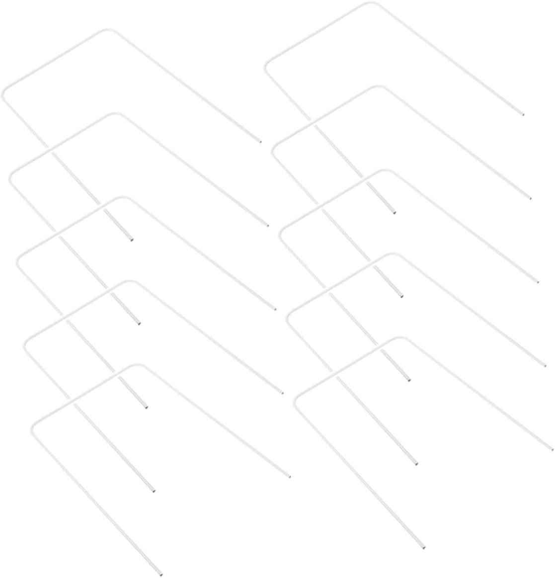 MERRYHAPY 10pcs Standard White Replacement Accessories for Outdoor Lawn Games for Families and Skill Development Backyard Croquet Activities