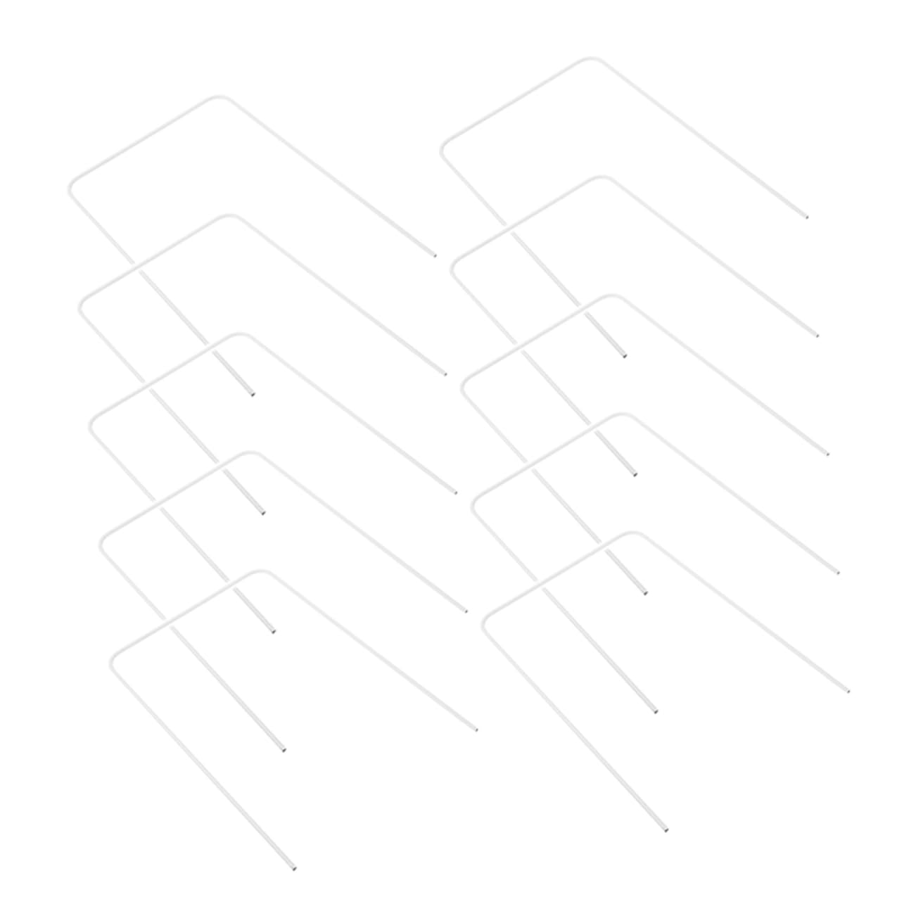 MERRYHAPY 10pcs Standard White Replacement Accessories for Outdoor Lawn Games for Families and Skill Development Backyard Croquet Activities