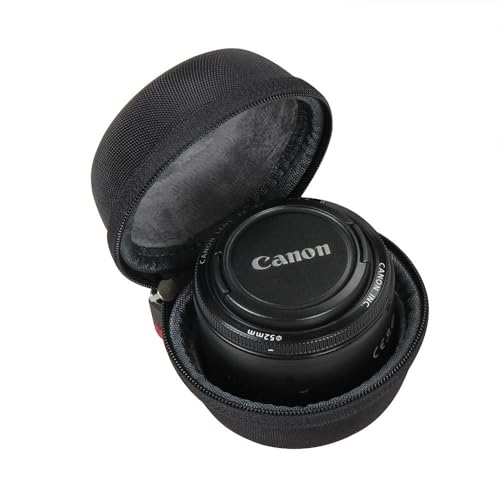 Lente de Cámara para Canon EF 50 mm f/1.8 II EVA duro Funda protectora bolsa de transporte, bolsa por Hermitshell - imagen 6