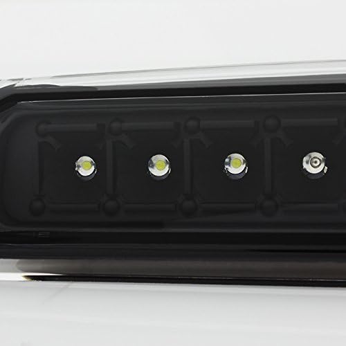 AKKON - For 1994 1995 1996 1997 1998 1999 2000 2001 Dodge Ram 1500 2500 3500 LED 3RD Brake Light Lamp - Black