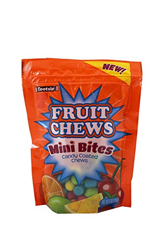 Caramelos Tootsie Fruit Chews Mini Bites 9 oz miniatura 1