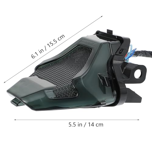 Vaguelly 1 Peça Luz De Freio Para Motocicleta Luz De Circulação Diurna Luz Traseira De Motocicleta L