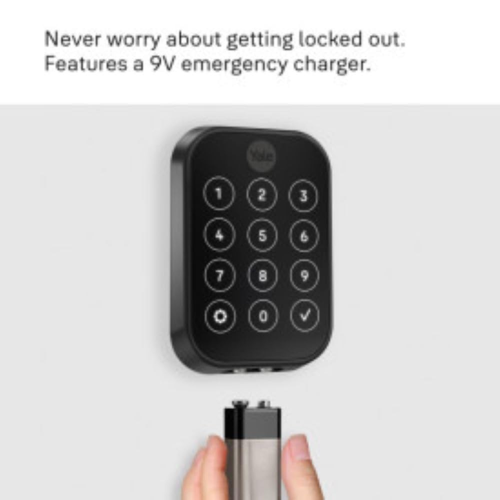Yale Assure Lock 2 Touch Deadbolt, Satin Nickel Smart Keyless Yale Assure Lock 2 Touch Deadbolt, Satin Nickel Smart Keyless