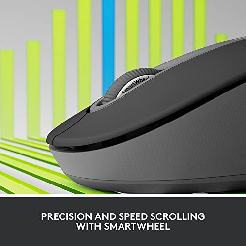 Image of Logitech Signature M650 L Full Size Wireless Mouse - for Large Sized Hands, 2-Year Battery, Silent C