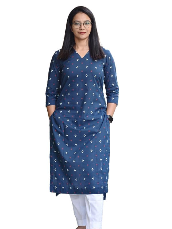 Highlander Women's Reyon Stitched Printed Kurti for Women in multi