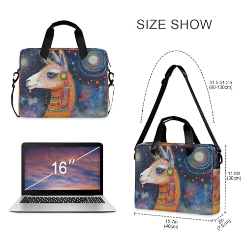 Funda para portátil ALAZA Boho Llama 13-15.6 pulg miniatura 4