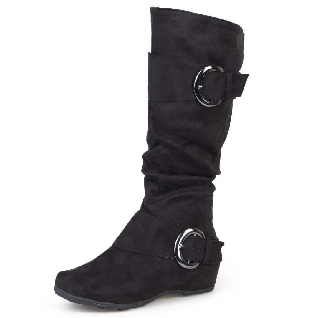 Journee Collection Women's Jester Extra Wide-Calf Knee High Fashion Boot
