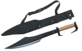 Movie Replica Greek King Leonidas Fantasy Spartan Warrior Battle Sword w/Sheath