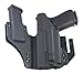 FDO Industries IWB Kydex Holster Compatible with Glock 19 23 32 w/PL Mini 2 - +1 Series w/Claw -Made in USA- (Black)