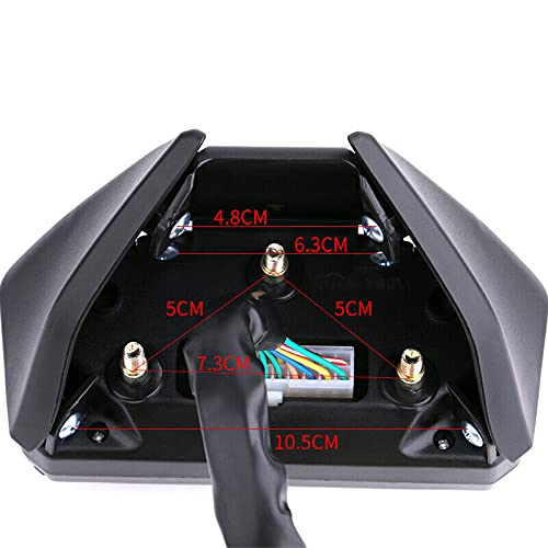 Contachilometri Digitale Per Moto ELING - 15000 RPM, 199 Km/h, 6 Marce, Per 1/2/4 Cilindri