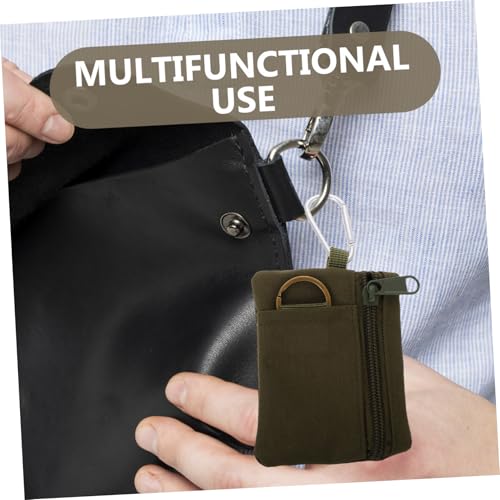 NOLITOY Multi Functional Keychain Pouch Durable Organizer for Keys Coins Small Essentials for Hiking Travel Outdoor Activities Compact Zipper Storage3
