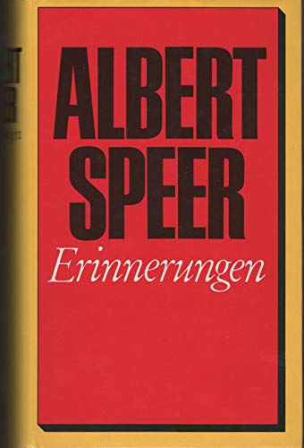 Erinnerungen [German] 3550060742 Book Cover