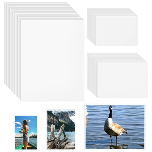butterfunny 120 Sheets 200gsm Photo Paper White Photographic Paper Photo Quality Printer Paper for Printer(4x6 Inch, 5x7 Inch,8.3x11.7 Inch)