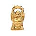 BRABUD Feng Shui 2'' Golden Resin Laughing Buddha Statue Figurines Set of 6 BS019