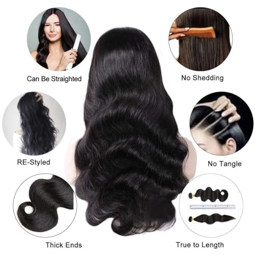 Perruque body wave en cheveux brésiliens remy de qualité supérieure - 3