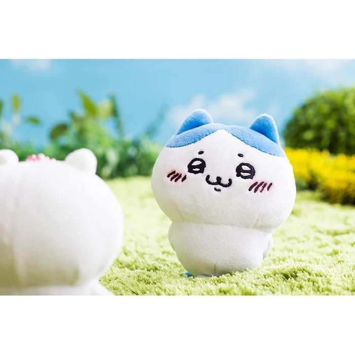 Amazon.co.jp: ちいかわ ムン顔ハチワレマスコット ぬいぐるみ : おもちゃ