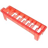 LALADEFIEE Caja de Almacenamiento para Cortadora de Cabello y Peine Limitador, Organizador Resistente de Plástico para Uso Profesional y Personal en Salón de Peluquería