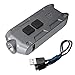 Nitecore TIP Gray 360 Lumens USB Rechargeable Keychain Flashlight with LumenTac USB Cable, Gray