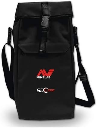 Minelab Soft Custom Fitted Carry Bag for SDC 2300 Metal Detector (Black)