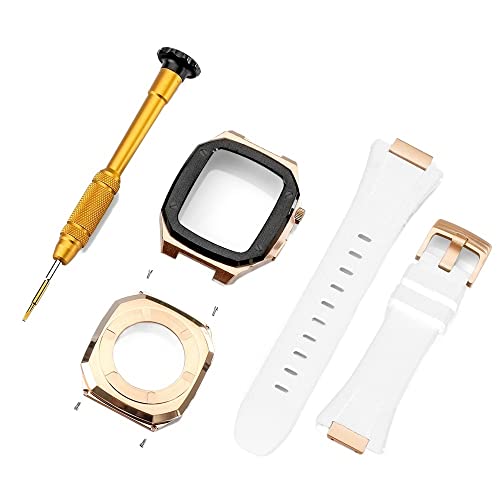 Bracelet Apple Watch silicone et acier agate pour le sport et le bureau