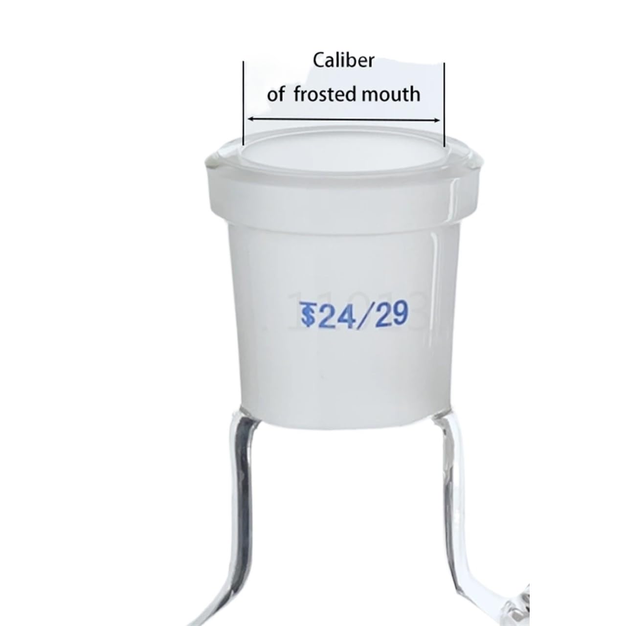 Flacon de réaction en verre Borosilicate en forme de boule de laboratoire de 25ml à 1000ml, avec Piston en PTFE, for équipement de laboratoire, 1 pièce(500ml caliber24)