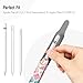 Fintie Pen Holder with USB Adapter Pocket for Apple Pencil Pro, Apple Pencil (USB-C / 1st / 2nd Generation), Elastic Vegan Leather Sleeve Pouch Compatible with iPad Case, Moroccan Love
