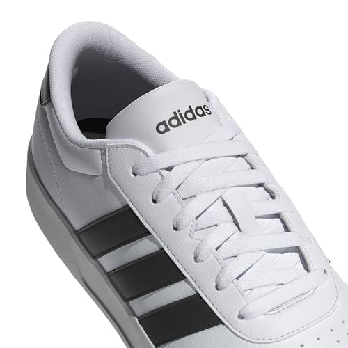 adidas BREAKNET 3.0 Erkek Ayakkabı Düşük Taban (Futbol Dışı), ftwr white/core black/ftwr white, 42 2/3