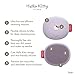 GESKE x Hello Kitty SmartAppGuided Facial Brush | 3 in 1 | Skin Cleansing Silicone | Routine Skincare | Gentle Cleansing | Facial Cleanser