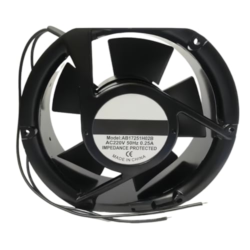 Ventilador de refrigeración 17251 de alto flujo y 220V para evitar sobrecalentamiento