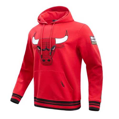 Image of Pro Standard Mens NBA Retro Classics Brushed Back French Terry Pull Over Hoodie