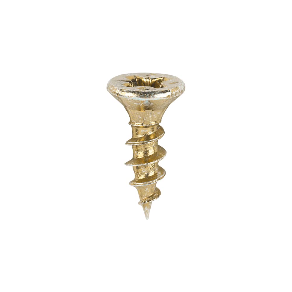 TIMCO C2 Strong-Fix Multi-Purpose Premium Double Countersunk Gold Woodscrews - 3.5 x 12 - Box of 200