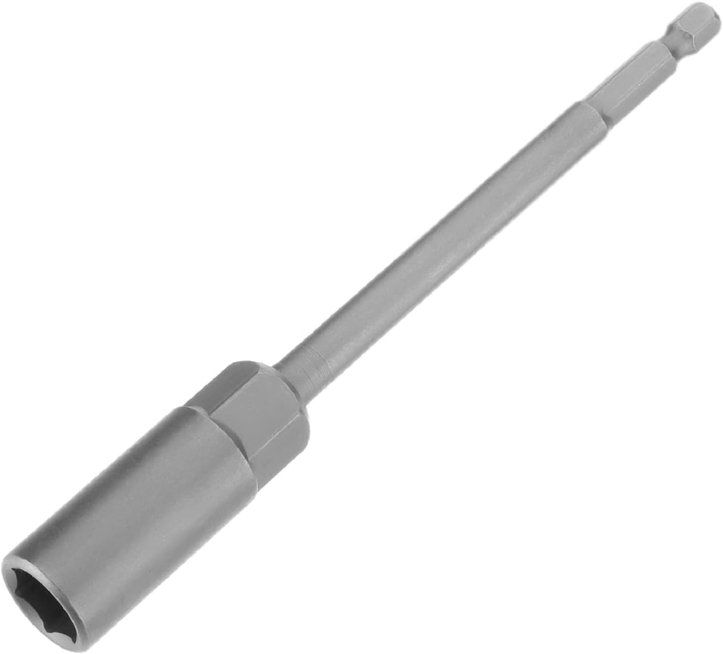 Utoolmart 1/4" Quick-Change Hex Shank 12mm Setter Impact Nut Driver Drill Bit Tool, 150mm Length, Metric No-magnetic