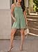 Dokotoo Loose Jumpsuits for Women Grass Green Wide Leg Overalls Sleeveless One Piece Short Pant Romper with Pockets 2026 Fashion Printed Large