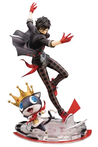 Kotobukiya Persona 5: Dancing in Starlight – Hero & Morgana ARTFX J Statue