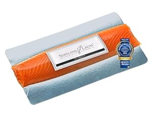 Nordland-Lachs 230g Lachsfilet Royal | edelstes Stück vom Lachs für Gourmets | Ultrapremium Filet Royal geräuchert aus Schottland | Top Kühlversand